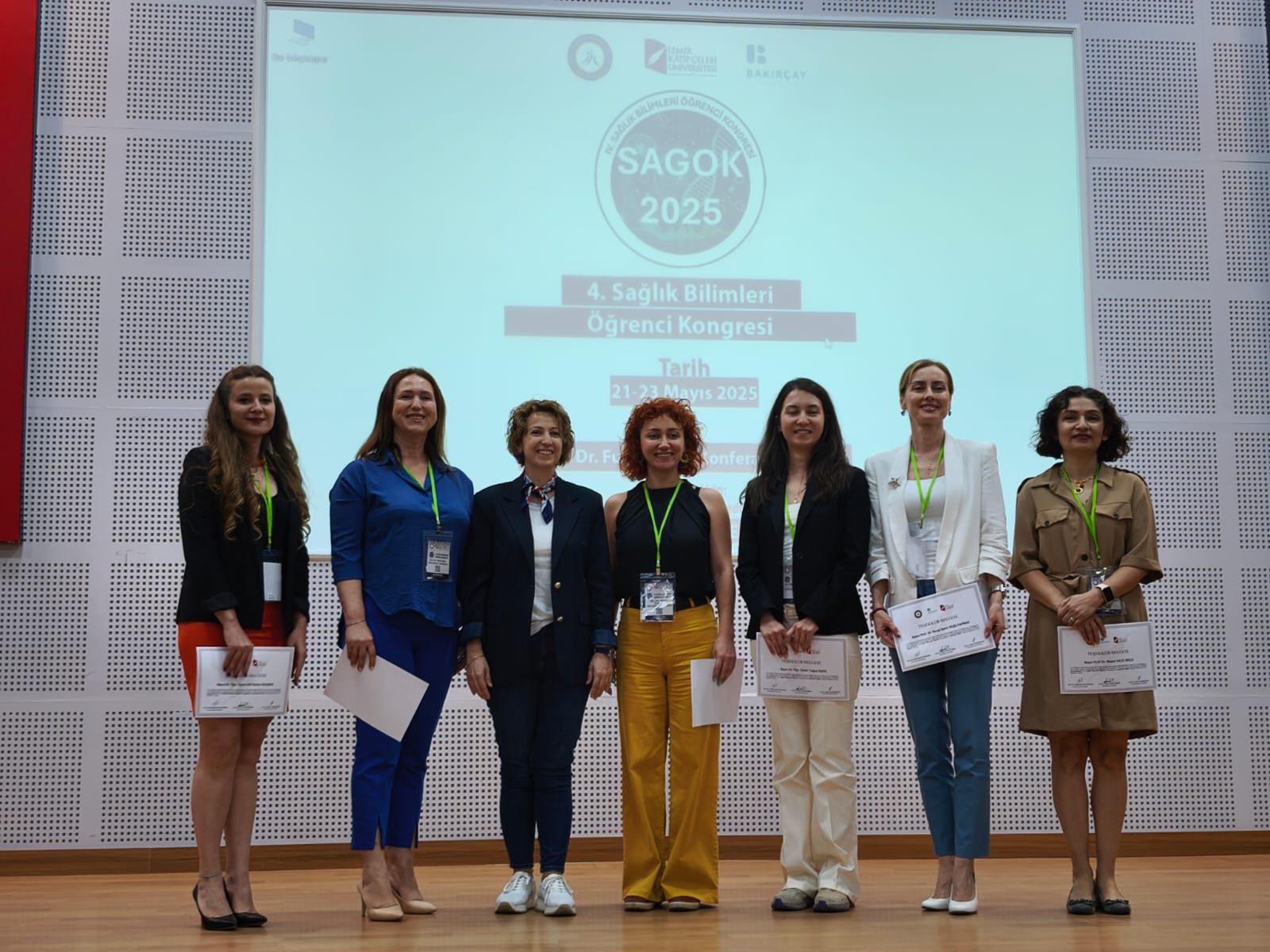 Paydaşı olduğumuz IV. Sağlık Bilimleri Öğrenci Kongresi (SAGOK 2025) İzmir Katip Çelebi üniversite yerleşkesinde düzenlenmiştir.